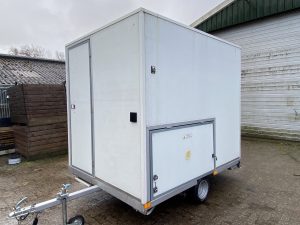 Mobiele badkamer te koop of te huur