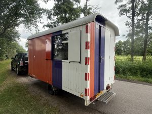 Houten snelverkeer schaftwagen 4 25 4